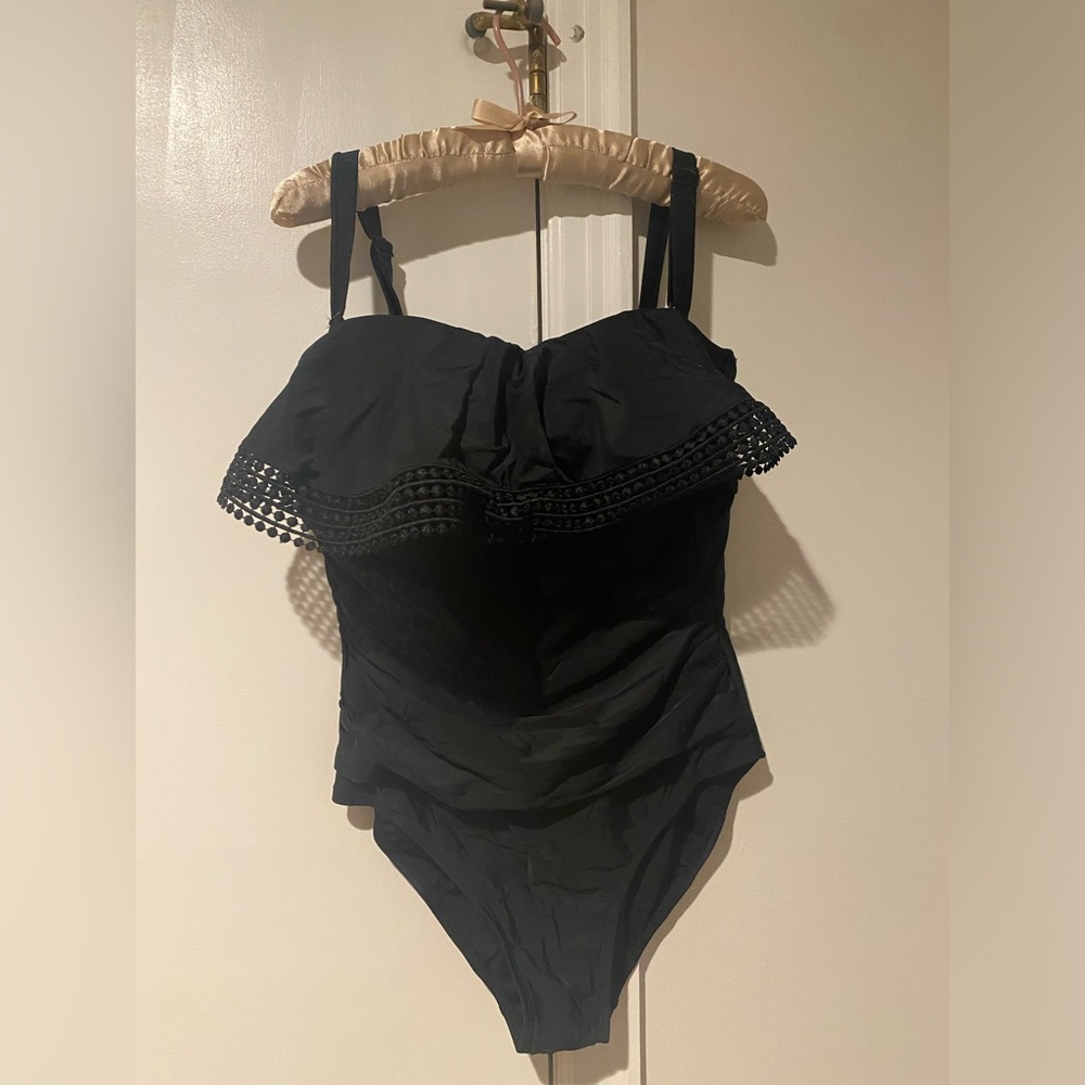 Kona Sol Black Swimsuit